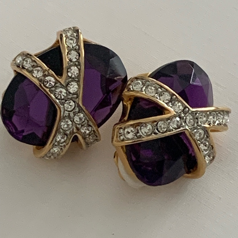 STUNNING VINTAGE EARRINGS STAMPED IVANA